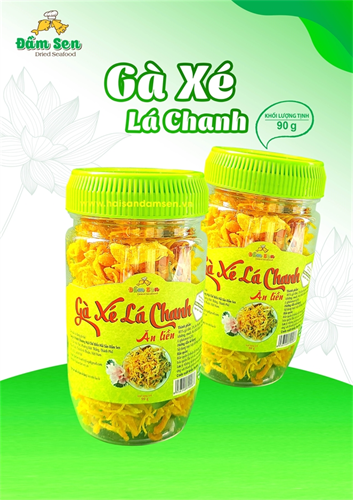 GÀ XÉ LÁ CHANH ĂN LIỀN